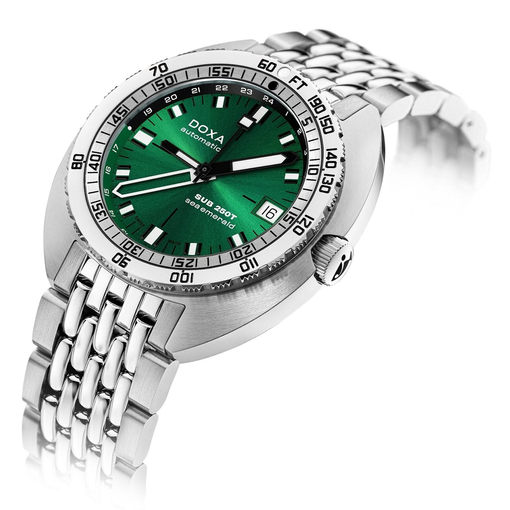 DOXA SUB 250T GMT Sea Emerald Watch