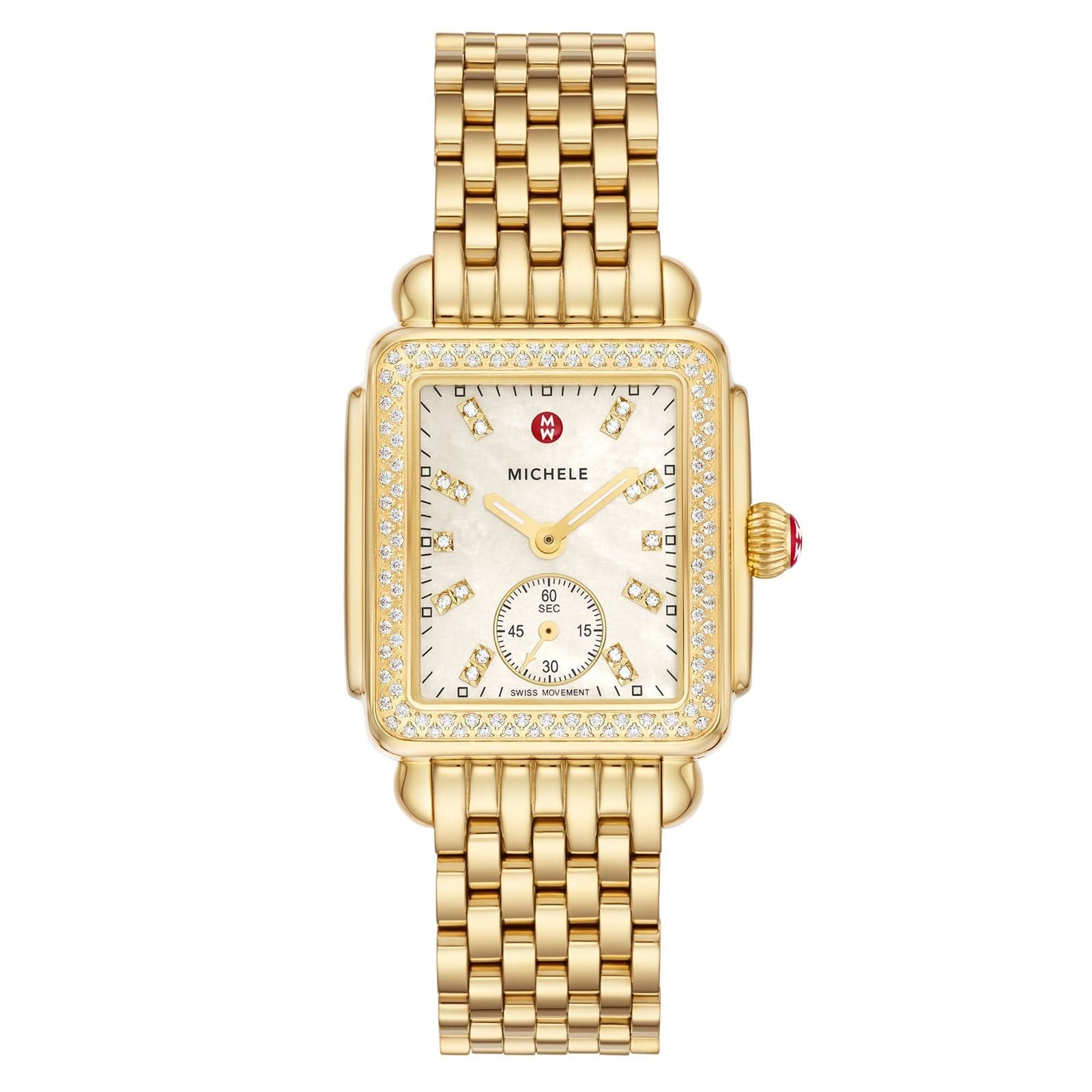 MICHELE Deco Mid Diamond Watch