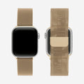 Milanese Loop Apple Watch Band - Vintage Gold