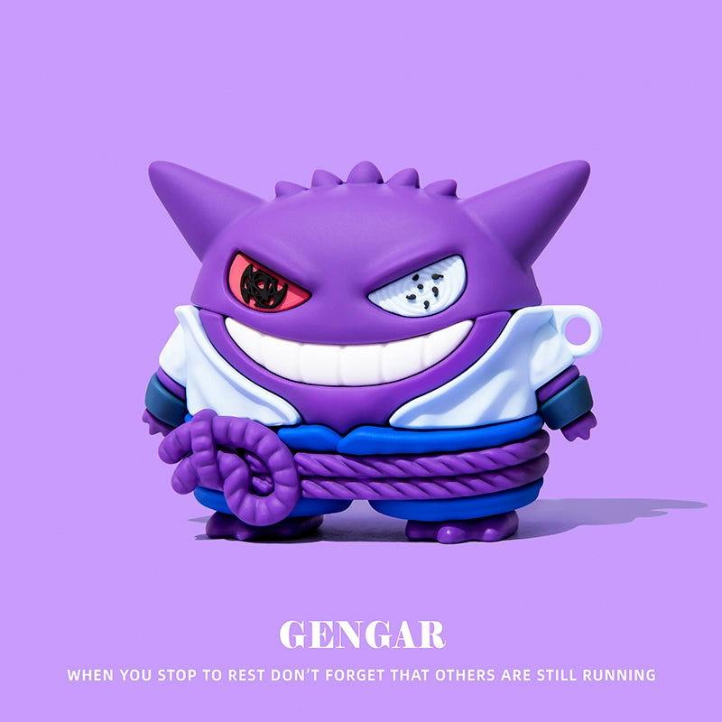 Anime Gengar Silicone Airpods Protective Case Bluetooth Airpod Soft Cover