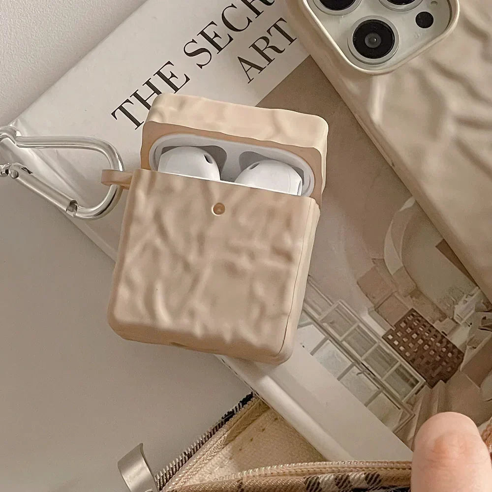 Silver Case for AirPods 3 Pro 2 Earphone Case for AirPod 1/2/3 Cover