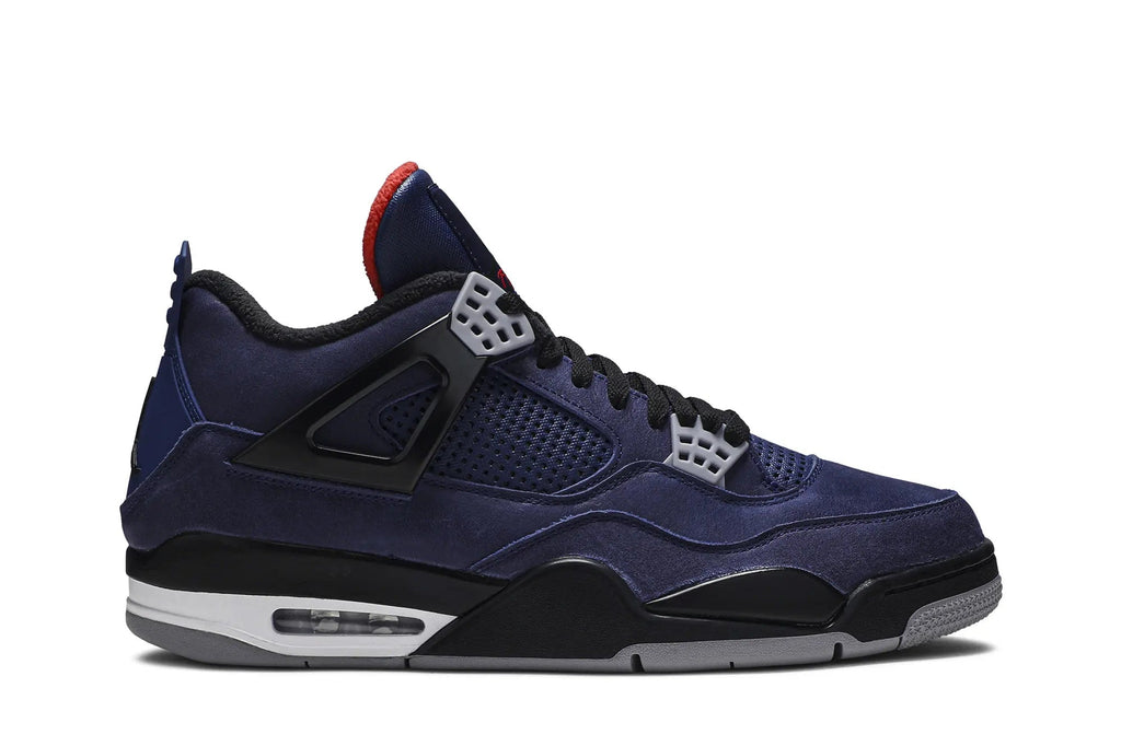 Jordan 4 Retro Winter 'Loyal Blue' - Insulated Nubuck Basketball Shoe