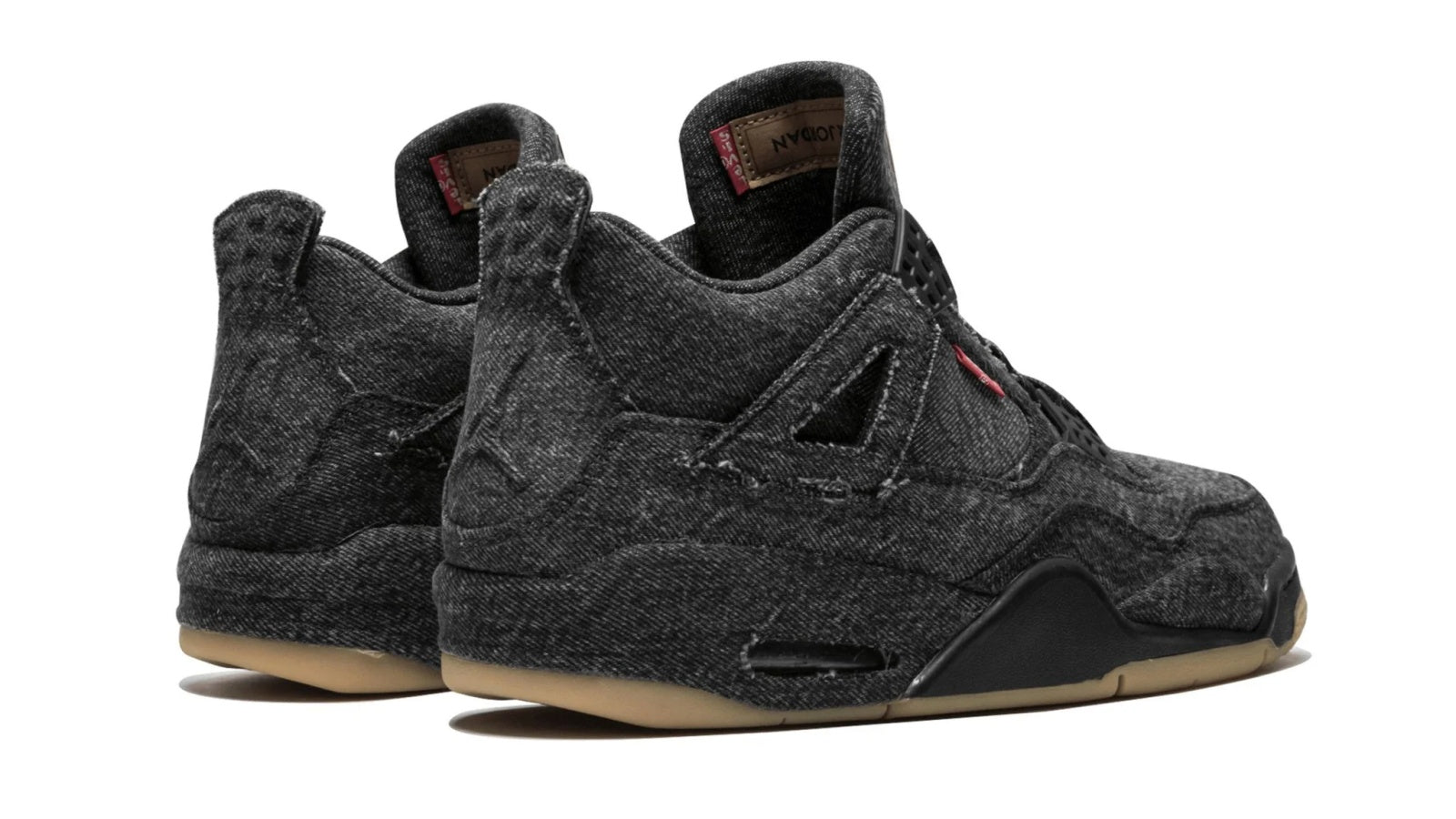 Air Jordan 4 Retro Levi's NRG Black Denim - Iconic Collaboration Sneaker