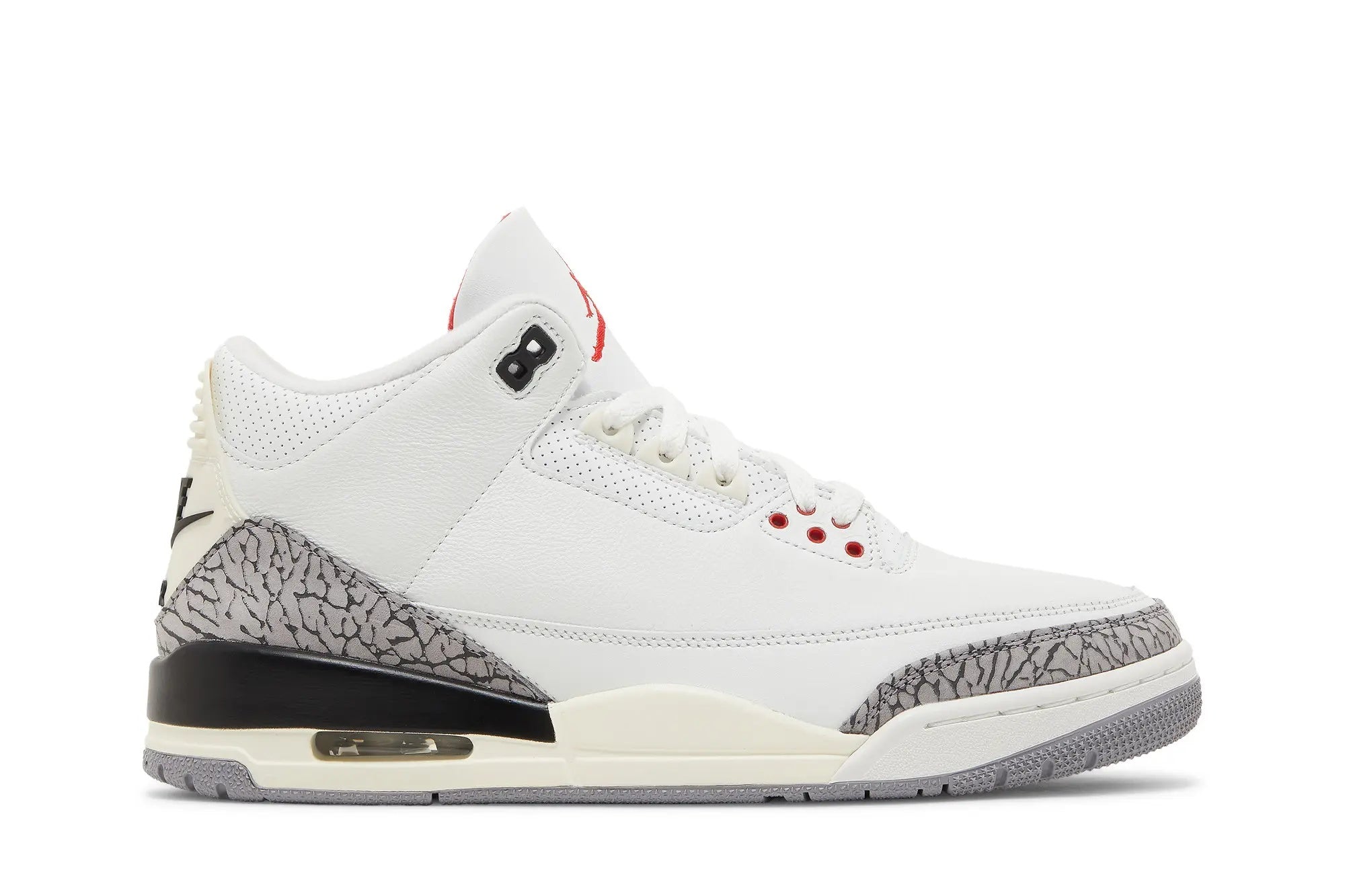 Air Jordan 3 Retro 'White Cement Reimagined' - Classic 1988 Design Reborn