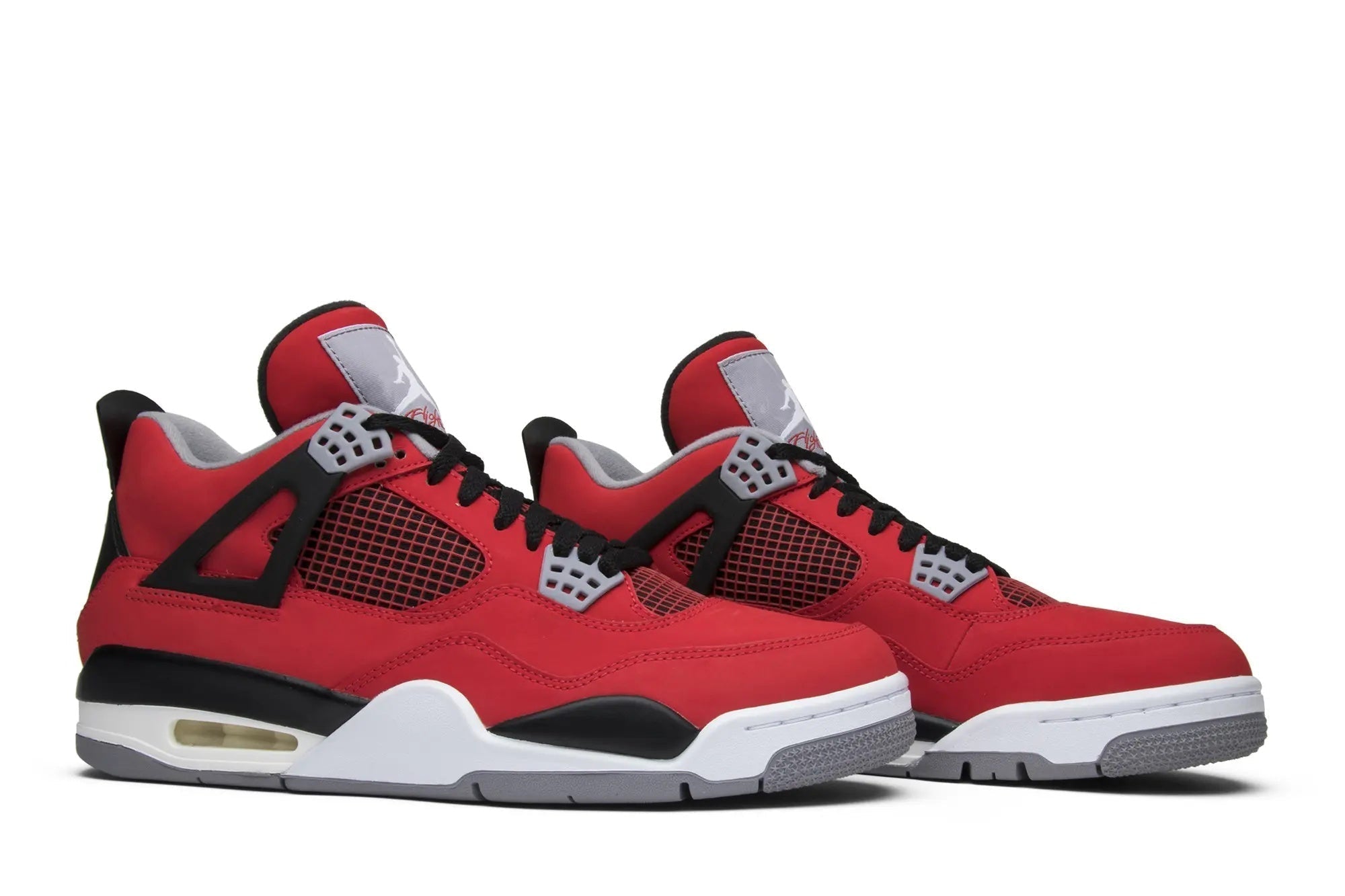 Jordan 4 Retro 'Toro Bravo' 2013 Fire Red Nubuck Sneaker