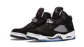 Air Jordan 5 Retro "Oreo" - Black Nubuck with White Shark Teeth