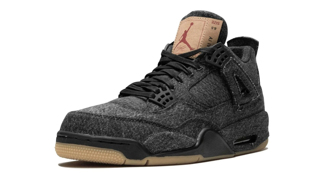 Air Jordan 4 Retro Levi's NRG Black Denim - Iconic Collaboration Sneaker
