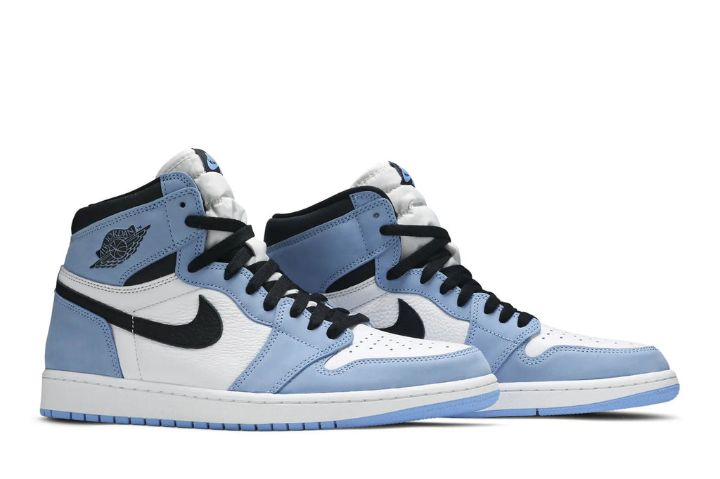 Jordan 1 Retro High OG 'University Blue' - Classic UNC-Inspired Leather Sneaker