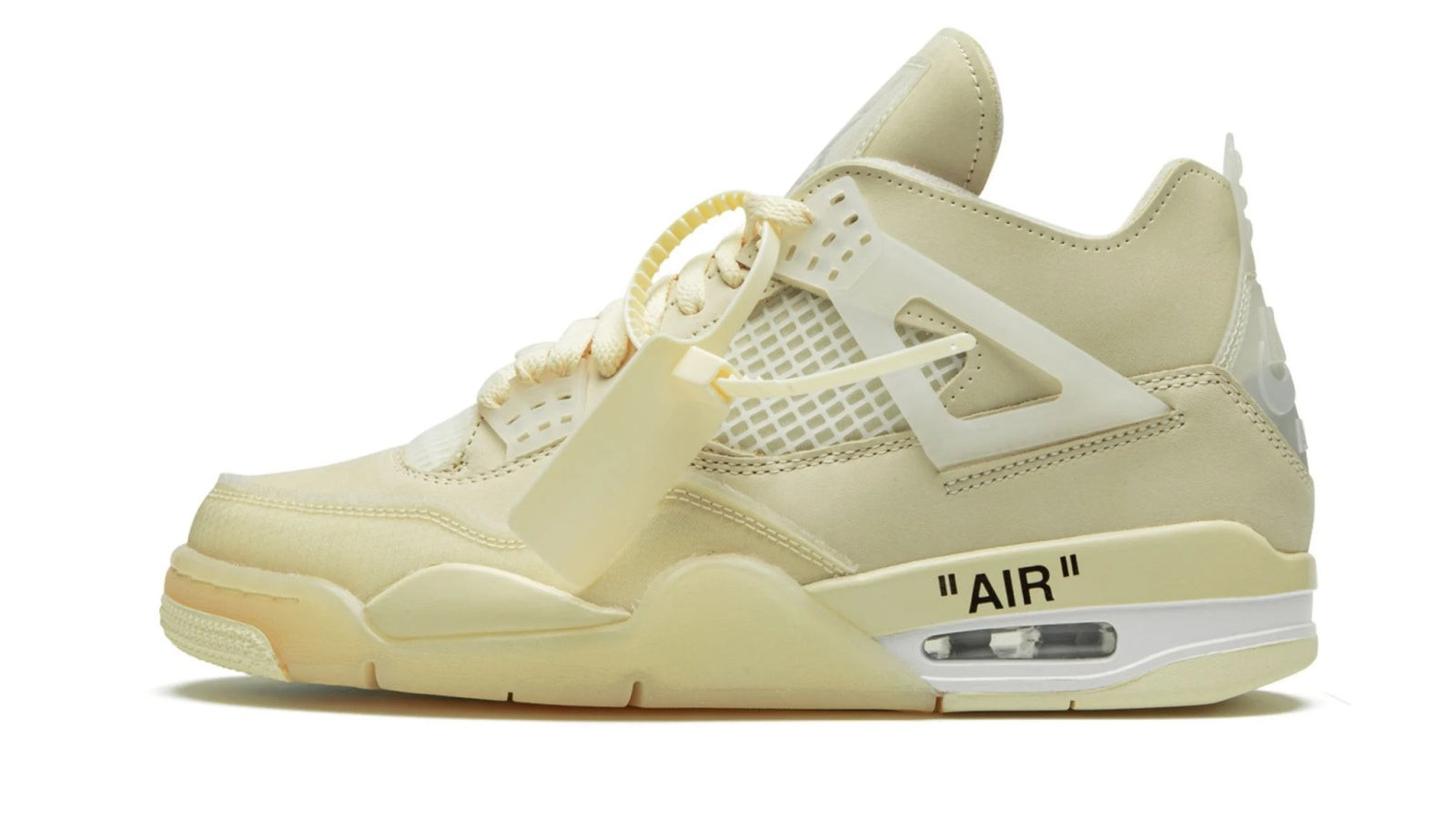 Air Jordan 4 Retro SP WMNS "Off-White Sail" - Limited Collaboration