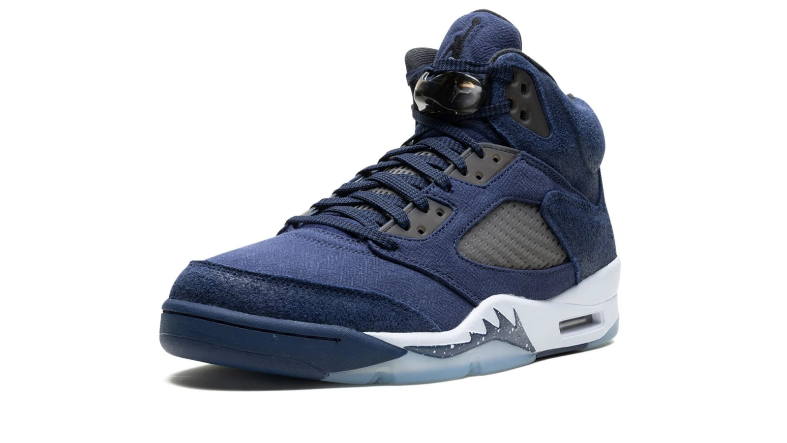 Air Jordan 5 Retro Midnight Navy - Classic Basketball Shoe with Georgetown-Inspired Colorway