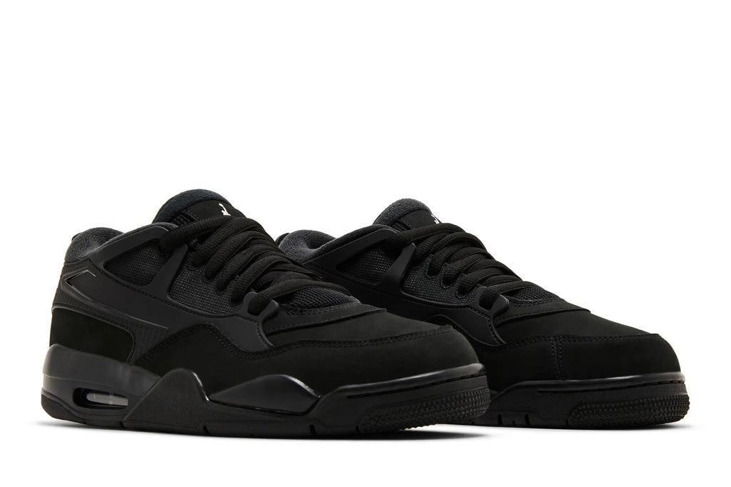 Air Jordan 4 RM 'Black Cat' - Premium Nubuck Low-Cut Sneaker