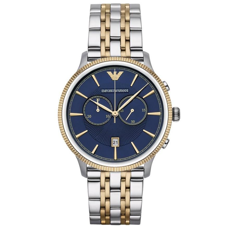 Emporio Armani Men's Two Tone Watch