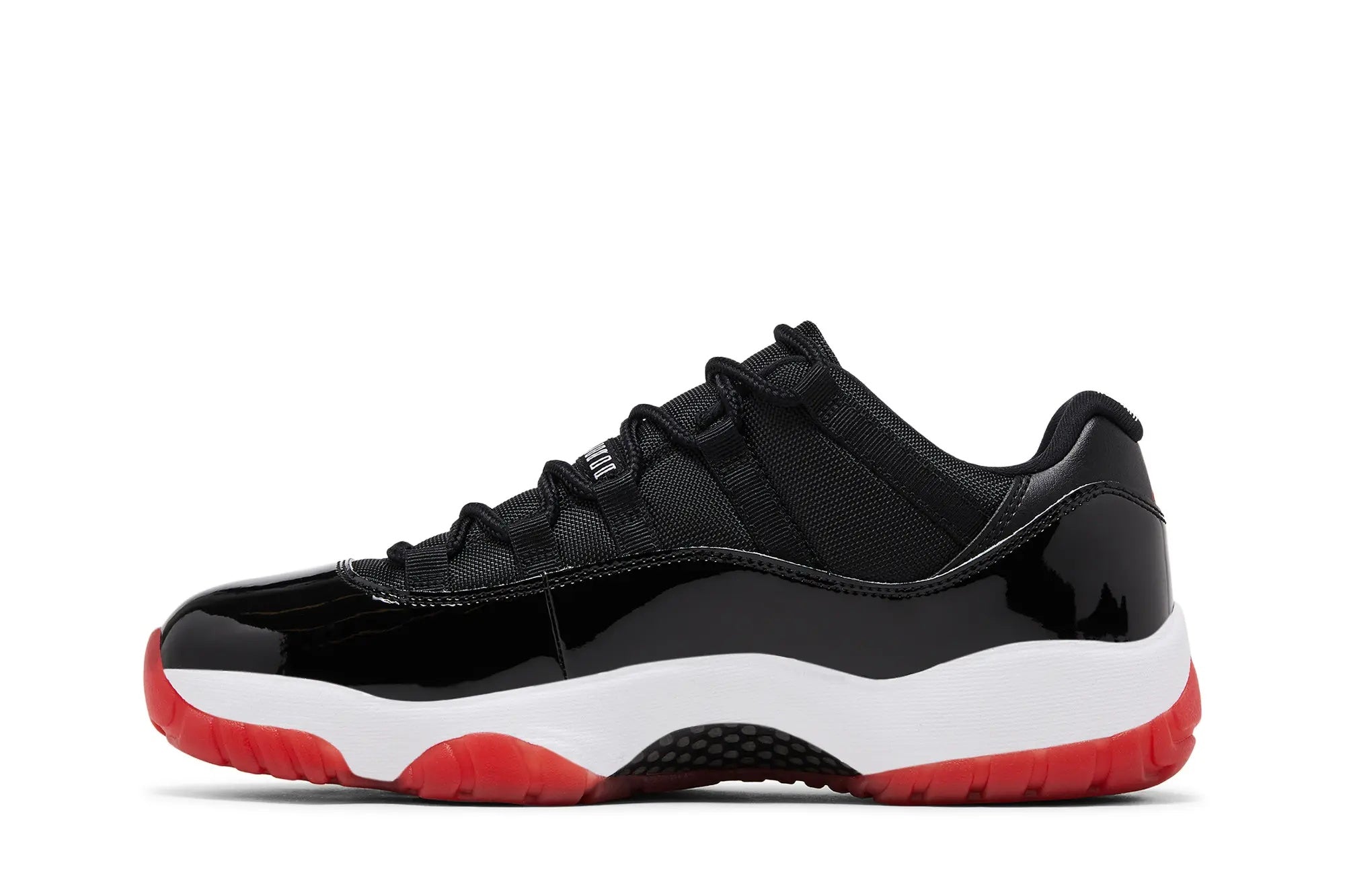Air Jordan 11 Retro Low 'Bred' 2025 - Classic Black Red Sneaker