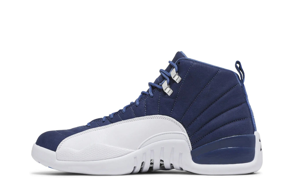 Air Jordan 12 Retro 'Indigo' - Stone Blue Legend Blue Sneakers
