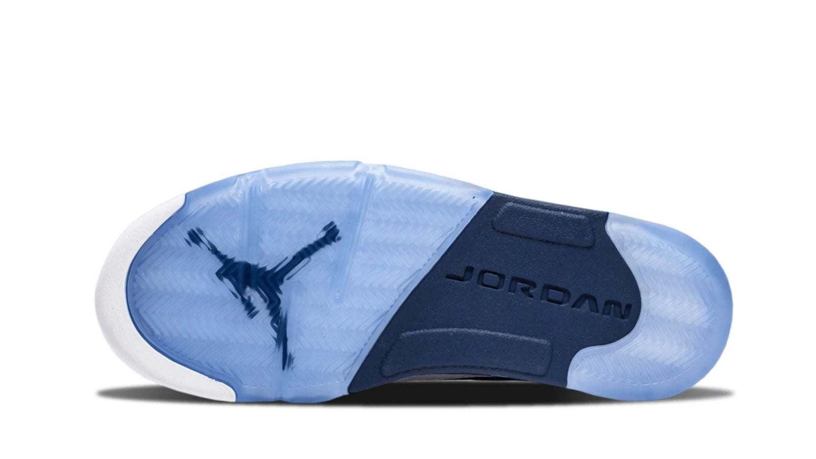 Air Jordan 5 Retro Low DUNK FROM ABOVE - White Leather Navy Gold