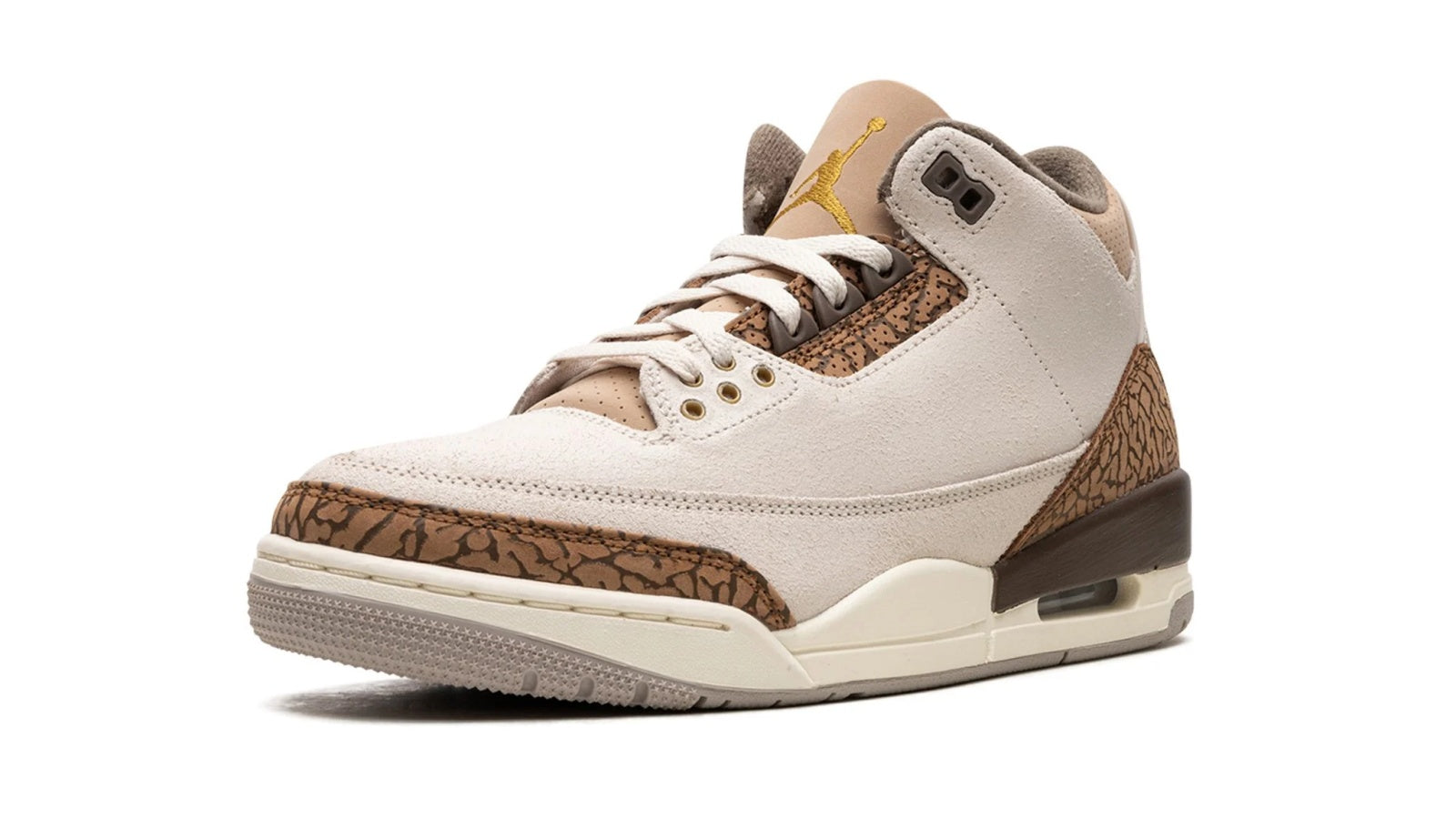 Air Jordan 3 Palomino - Premium Brown Suede Basketball Sneaker