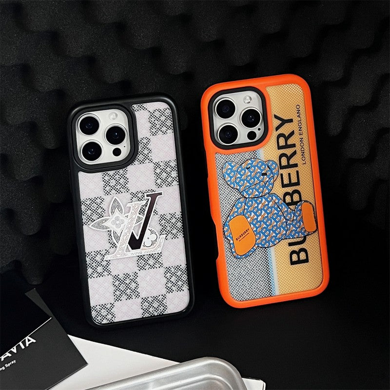 Luxury Black Corner iPhone Case