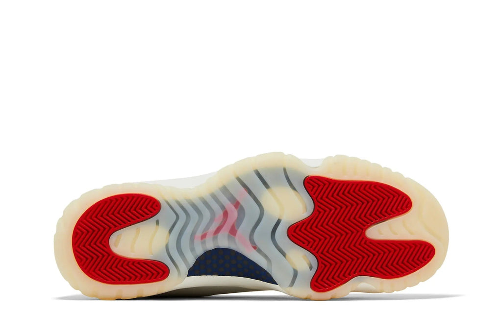 Air Jordan 11 Retro '285' Atlanta City Pack - White Leather Sneaker