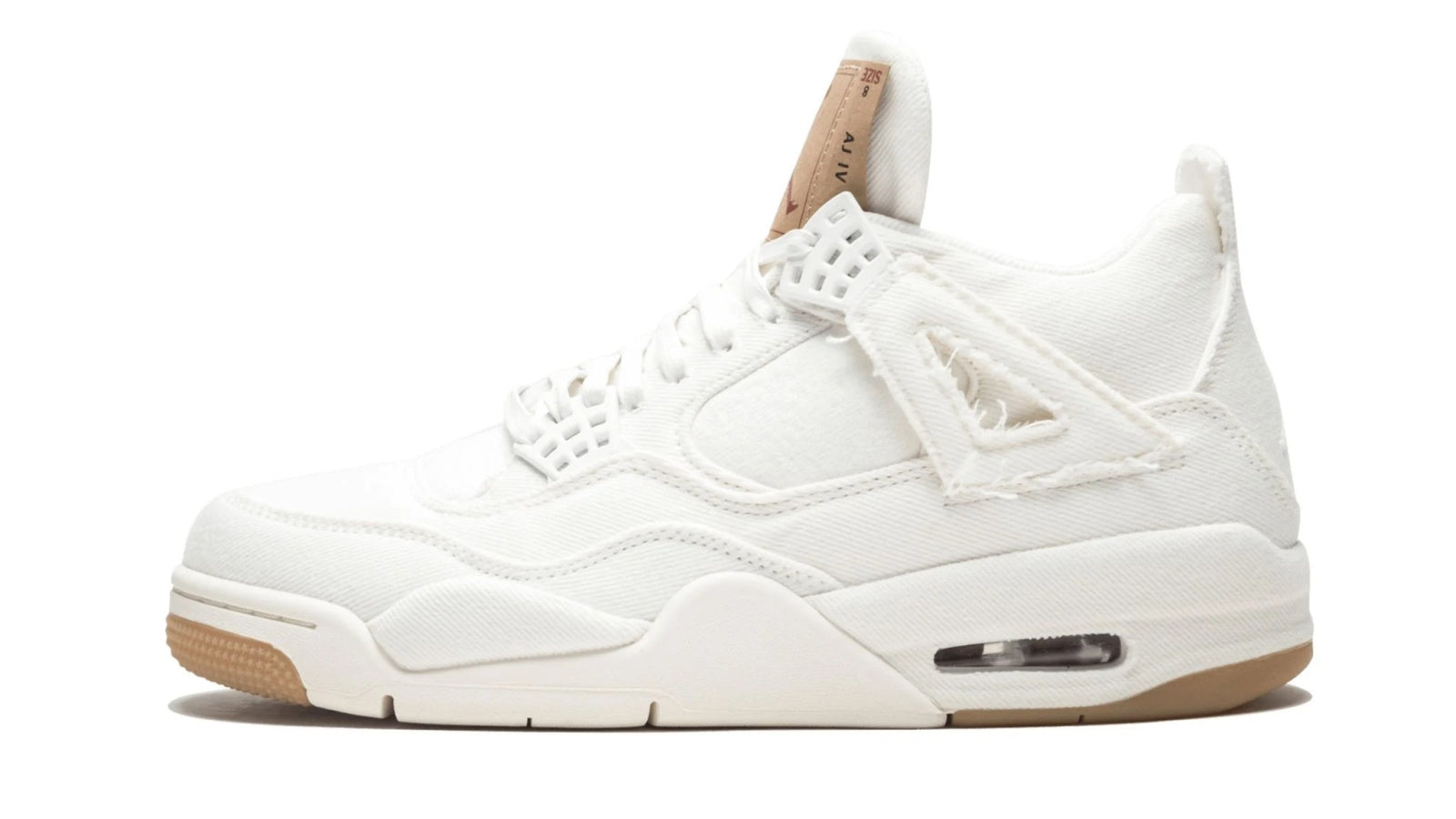 Air Jordan 4 Retro Levi's NRG White Denim - Limited Edition Collaboration