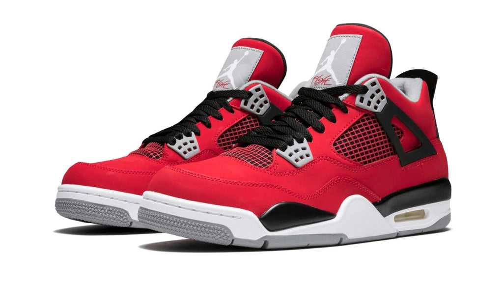 Air Jordan 4 Retro Toro Bravo - Red Black Classic Sneaker
