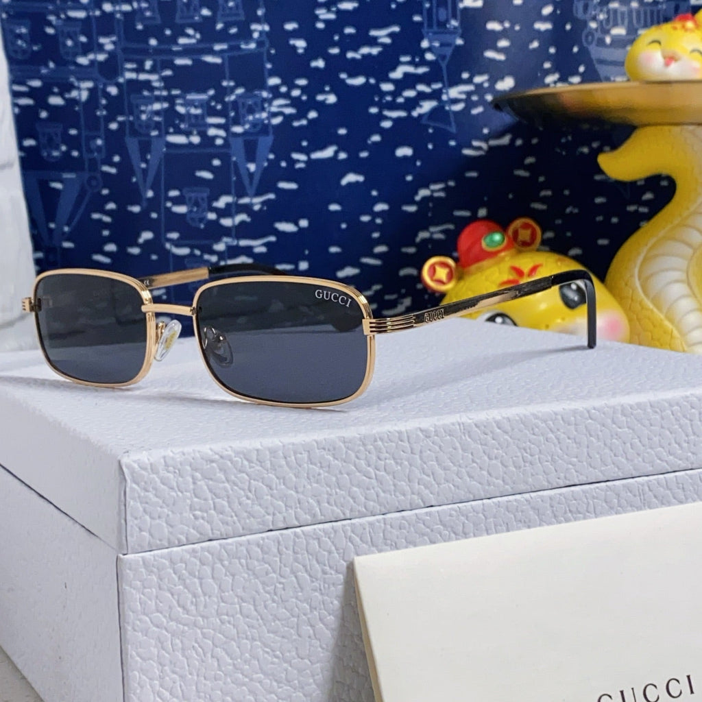 RECTANGULAR FRAME SUNGLASSES GG1457S IN METAL