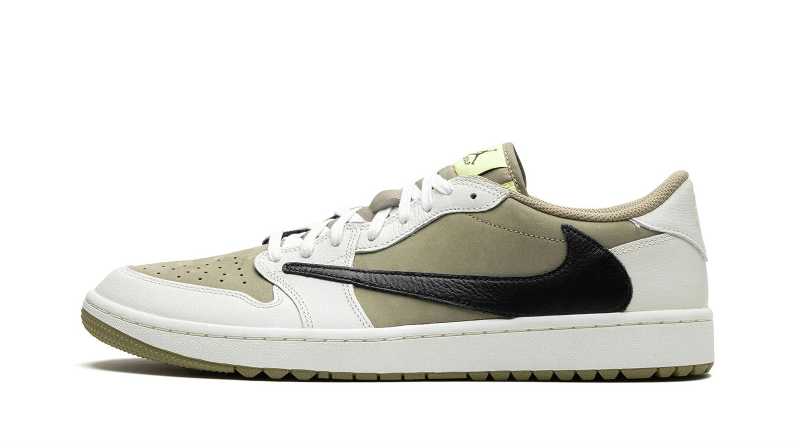 Air Jordan 1 Low Golf Travis Scott Neutral Olive | Cactus Jack Collaboration