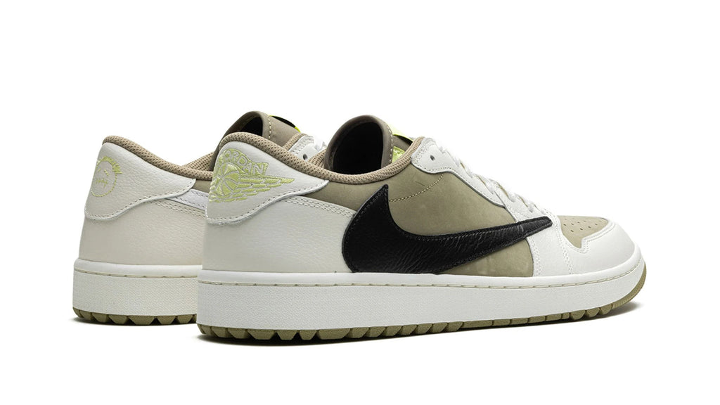 Air Jordan 1 Low Golf Travis Scott Neutral Olive | Cactus Jack Collaboration